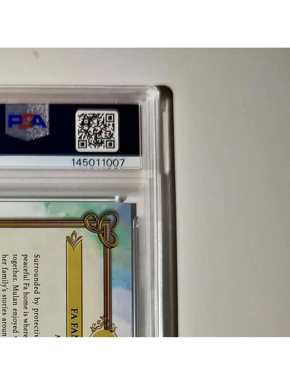 Fa Family Home 2025 Topps Disney #C-12 Card Mulan PSA 10